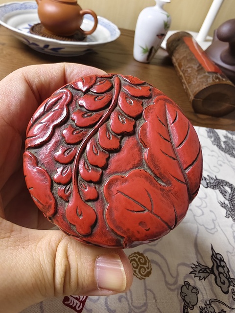 古玩雜項漆盒拍賣,當前價格680元