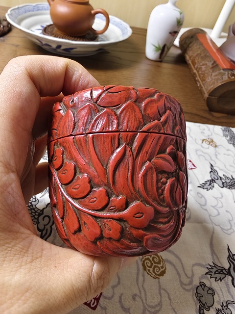 古玩雜項漆盒拍賣,當前價格680元