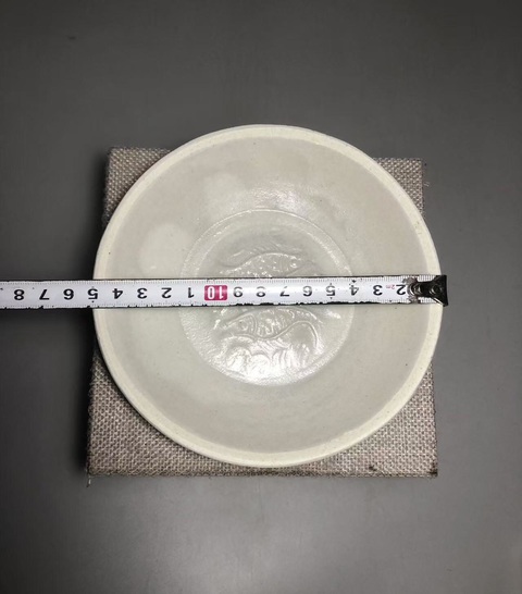古玩陶瓷（精品細路）青白釉雙魚紋盤（收藏級）拍賣，當前價格2888元