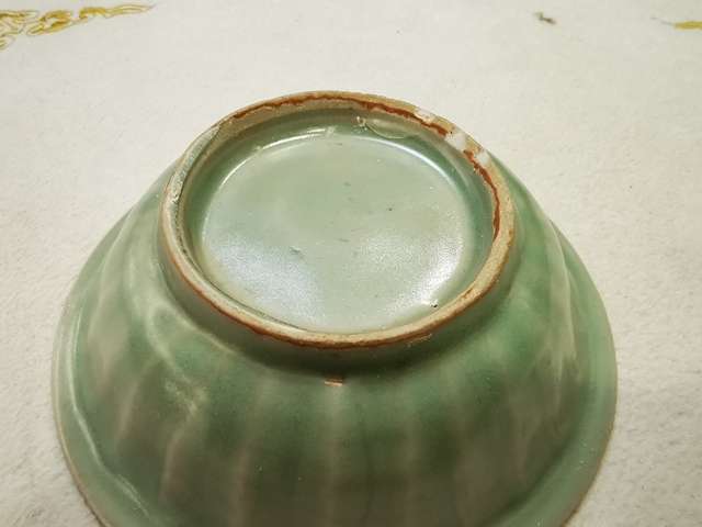 古玩陶瓷南宋龍泉窯雙魚洗拍賣，當前價格26000元