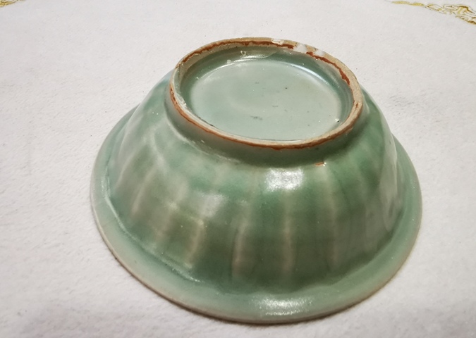 古玩陶瓷南宋龍泉窯雙魚洗拍賣，當前價格26000元