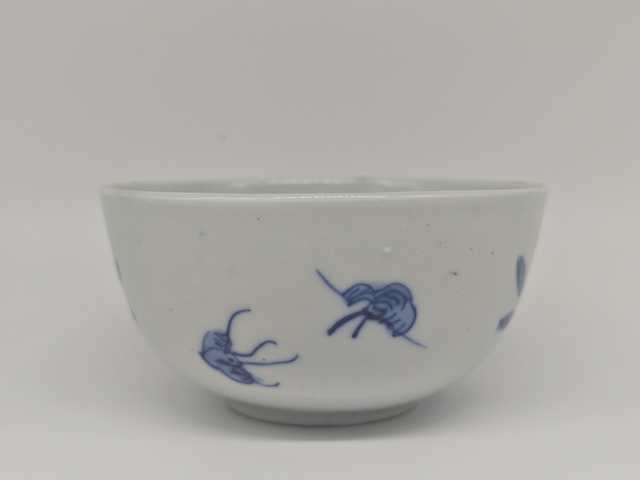 古玩陶瓷青花花卉紋碗拍賣，當前價格1600元