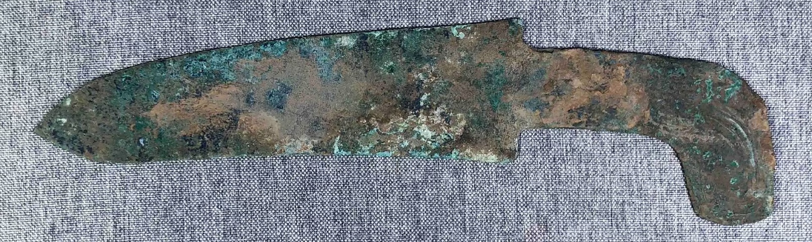古玩銅器銅戈真品鑒賞圖