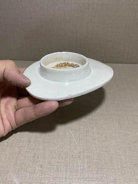 古玩陶瓷宋代湖田窯刻鹿紋標(biāo)本拍賣，當(dāng)前價(jià)格580元