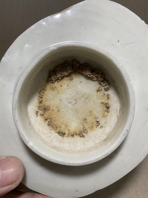 古玩陶瓷宋代湖田窯刻鹿紋標(biāo)本拍賣，當(dāng)前價(jià)格580元