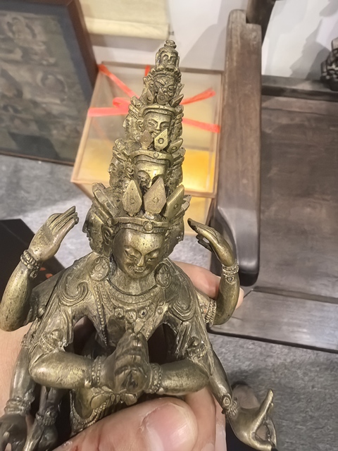 古玩銅器造像真品鑒賞圖