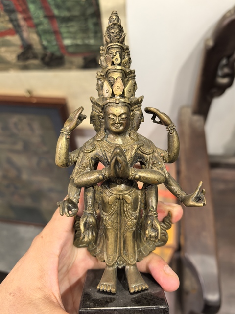 古玩銅器造像真品鑒賞圖