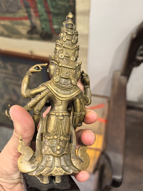 古玩銅器造像真品鑒賞圖