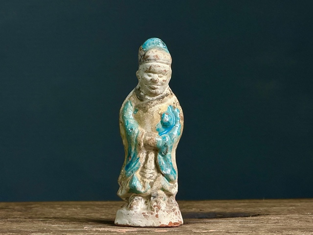 古玩陶瓷琺華彩人物造像拍賣，當(dāng)前價(jià)格588元