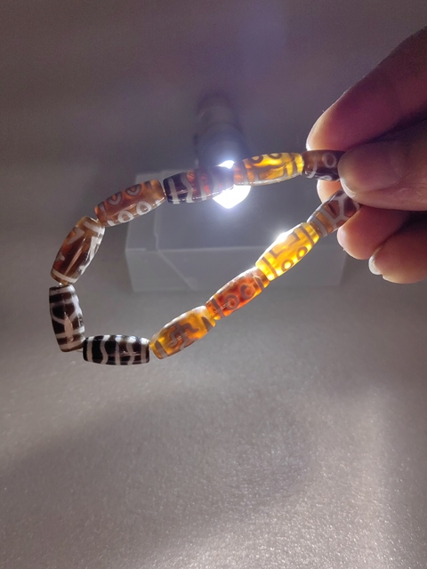 古玩玉器瑪瑙工藝品天珠拍賣，當前價格298元