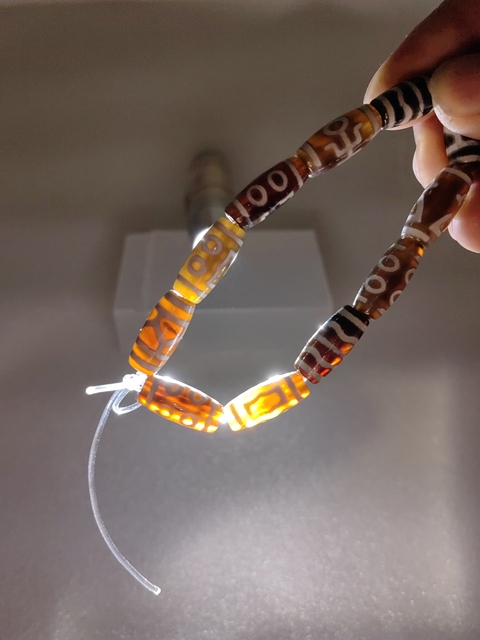 古玩玉器瑪瑙工藝品天珠拍賣，當前價格298元