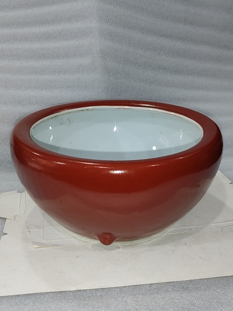 古玩陶瓷三乳足缽式香爐拍賣,當前價格688元