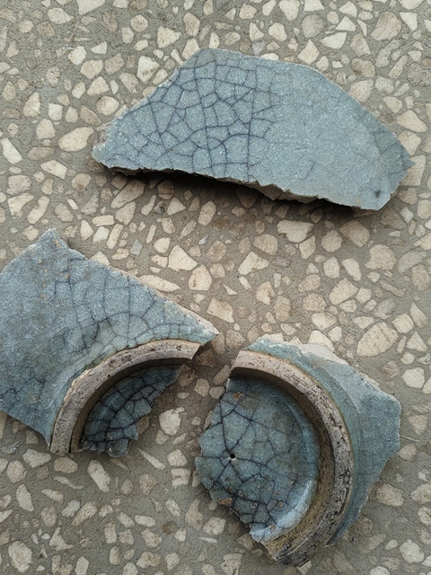 古玩陶瓷鈞窯標本真品鑒賞圖