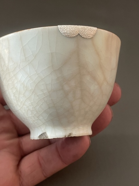 古玩陶瓷哥釉杯拍賣,當前價格260元