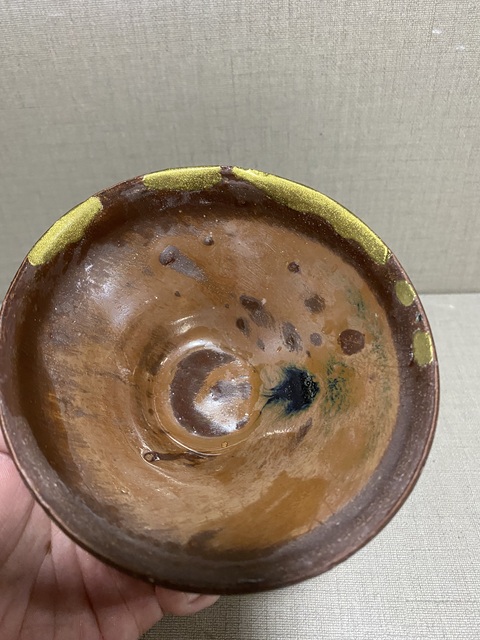 古玩陶瓷南宋窯變釉福清窯柿紅釉茶盞拍賣，當(dāng)前價格980元