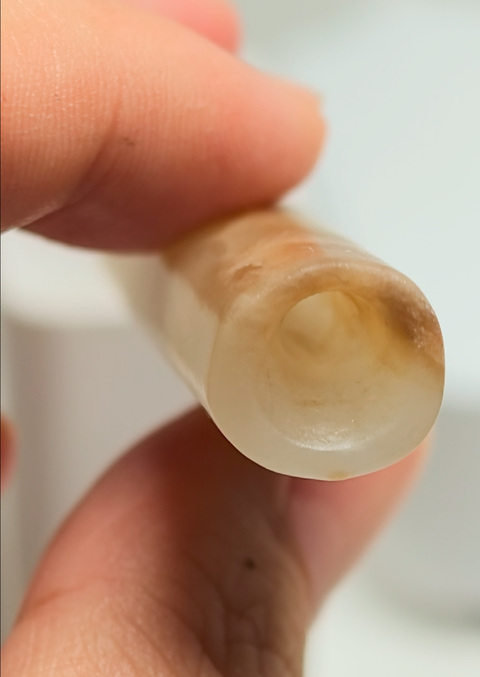 古玩玉器古玉管珠拍賣，當前價格18000元
