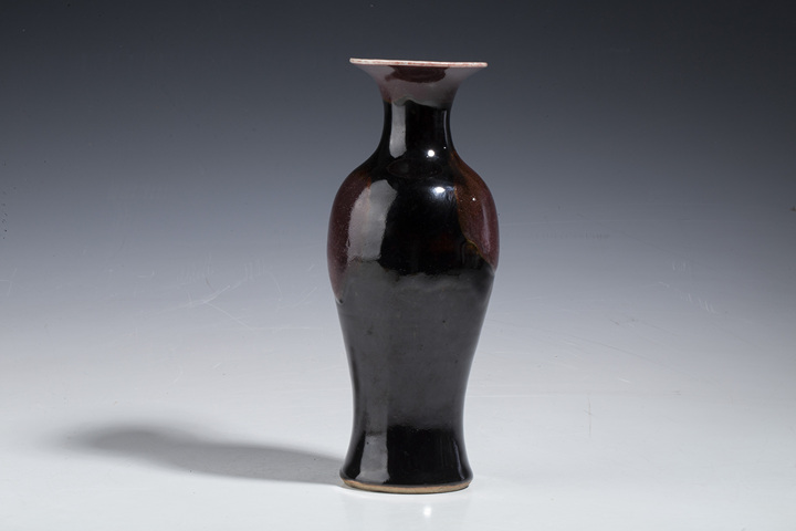 古玩陶瓷清晚期·窯變釉三陽(yáng)開(kāi)泰觀音瓶拍賣(mài)，當(dāng)前價(jià)格1666元