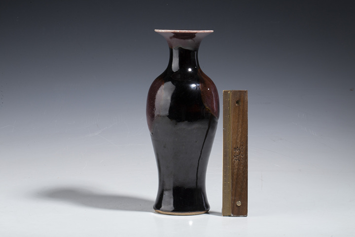 古玩陶瓷清晚期·窯變釉三陽(yáng)開(kāi)泰觀音瓶拍賣(mài)，當(dāng)前價(jià)格1666元