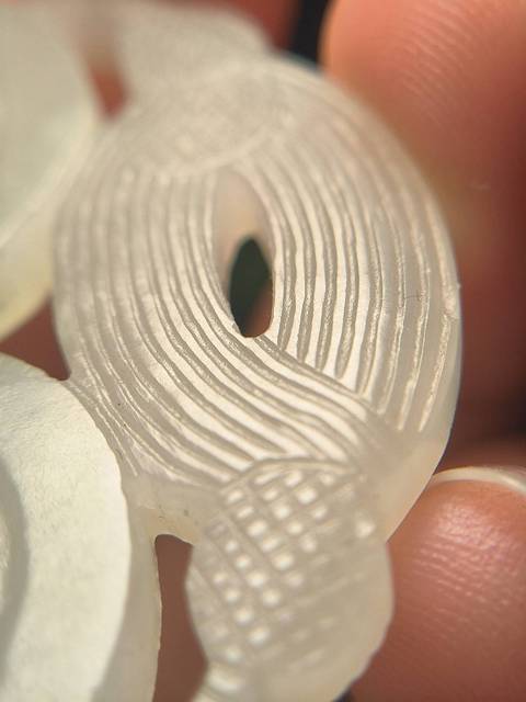 古玩玉器清代和田玉雕“福在眼前”佩拍賣，當前價格28000元