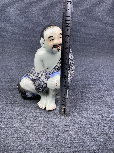 古玩陶瓷樵夫塑像拍賣，當前價格3588元