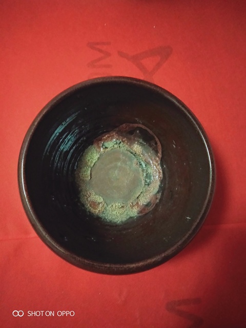 古玩陶瓷清中期紅釉香爐拍賣，當前價格1980元