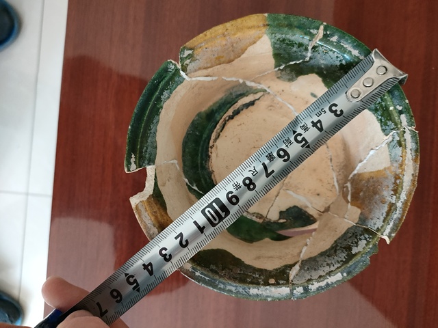 古玩陶瓷宋金定窯三彩行爐標(biāo)本拍賣，當(dāng)前價(jià)格2800元