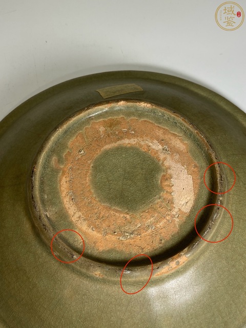 古玩陶瓷龍泉窯青瓷盤拍賣,當前價格15000元