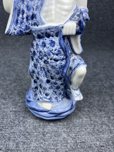 古玩陶瓷青花八仙人物塑像拍賣，當前價格1600元