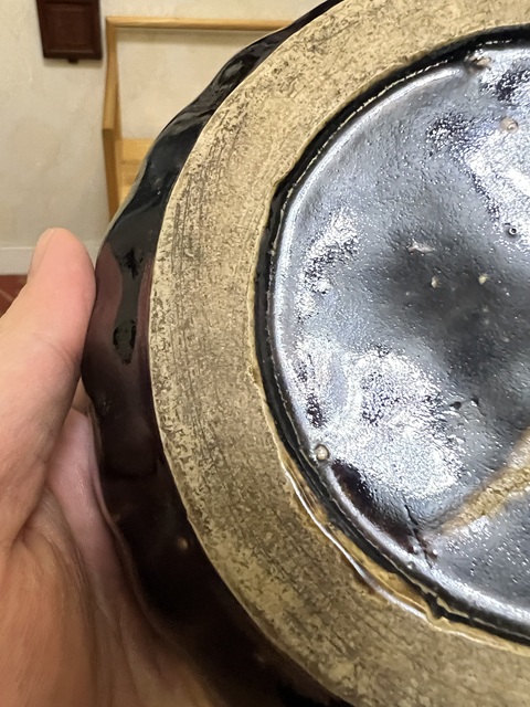古玩陶瓷清代磁州窯南瓜型文房蓋盒拍賣,當前價格3200元