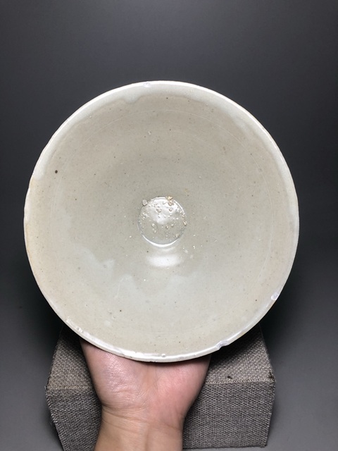 古玩陶瓷青白釉斗笠大碗拍賣，當前價格0元