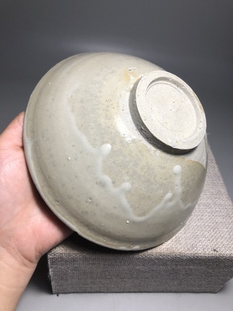 古玩陶瓷青白釉斗笠大碗拍賣，當前價格0元