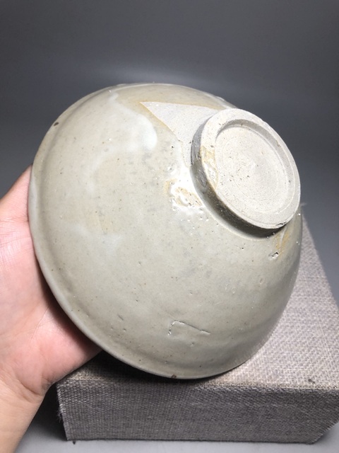 古玩陶瓷青白釉斗笠大碗拍賣，當前價格0元