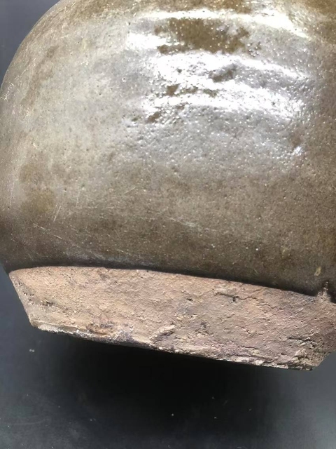 古玩陶瓷元代磁州窯茶葉末釉雙系罐拍賣,當(dāng)前價(jià)格598元