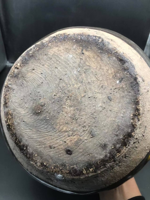 古玩陶瓷元代磁州窯茶葉末釉雙系罐拍賣,當(dāng)前價(jià)格598元