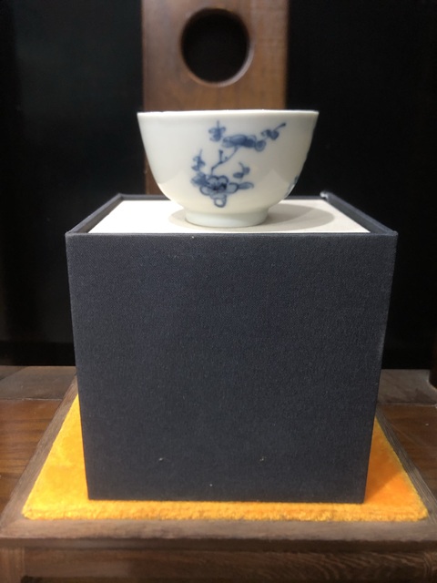 古玩陶瓷(精品主人杯)清-康熙-十二花神梅花-主人杯拍賣,當前價格1176元