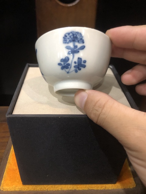 古玩陶瓷(精品主人杯)清-康熙-十二花神梅花-主人杯拍賣,當前價格1176元