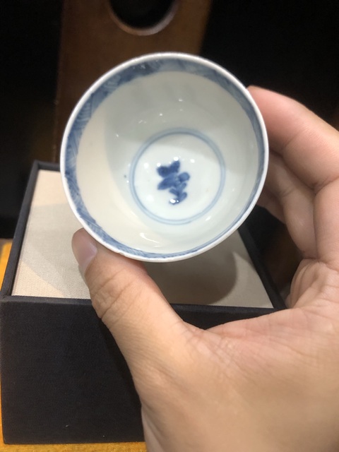 古玩陶瓷(精品主人杯)清-康熙-十二花神梅花-主人杯拍賣,當前價格1176元