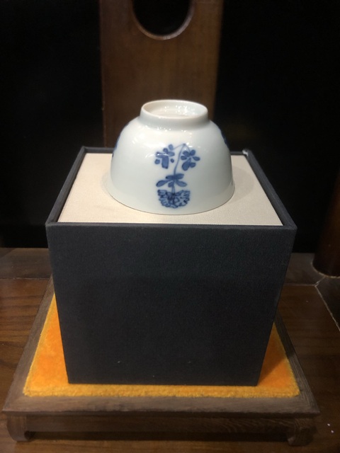 古玩陶瓷(精品主人杯)清-康熙-十二花神梅花-主人杯拍賣,當前價格1176元