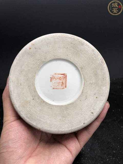 古玩陶瓷民國花鳥紋帽筒拍賣,當前價格1780元