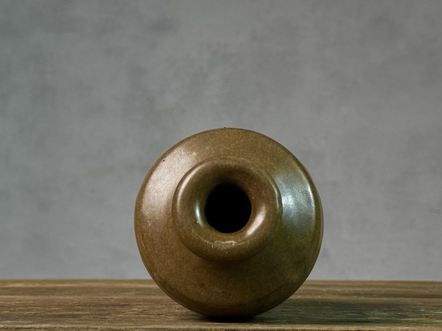 古玩陶瓷磁州窯茶葉末釉梅瓶拍賣,當前價格1680元