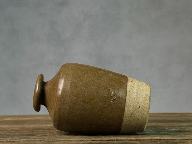 古玩陶瓷磁州窯茶葉末釉梅瓶拍賣,當前價格1680元
