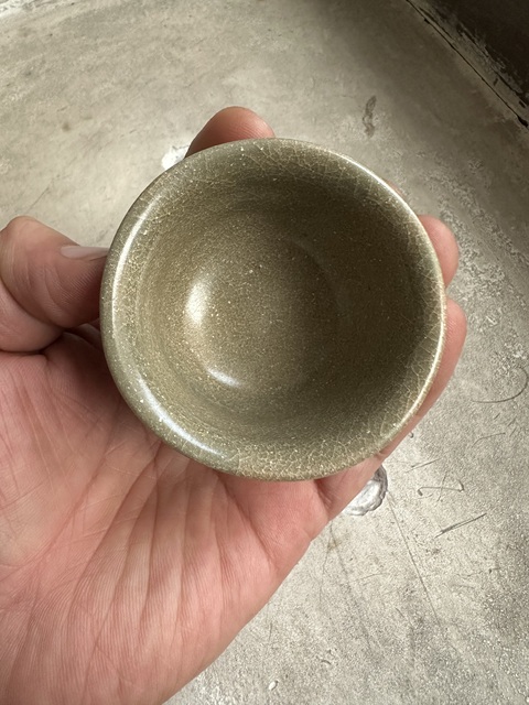 古玩陶瓷元末明初主人杯拍賣，當前價格2222元