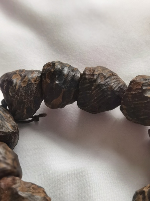 古玩雜項高油高密老沉香手串精品拍賣,當前價格1500元