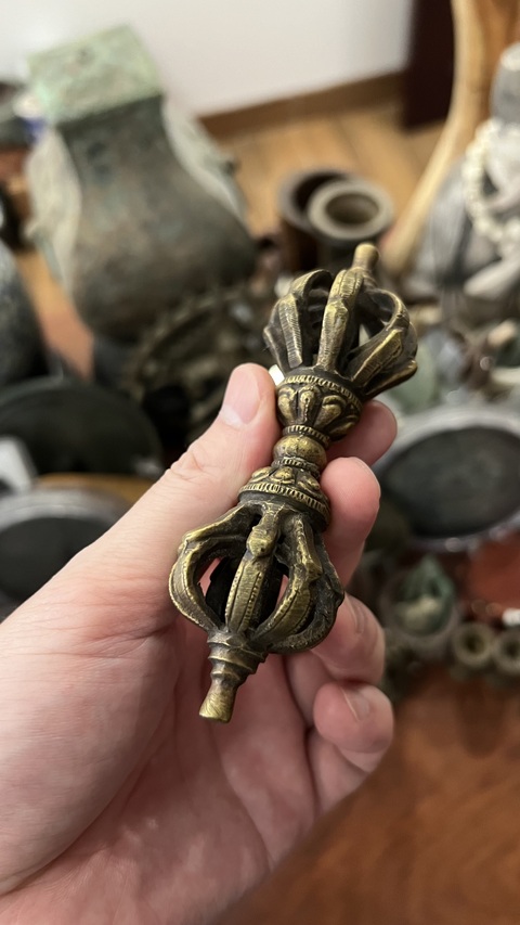 古玩雜項清代金剛杵拍賣，當前價格299元