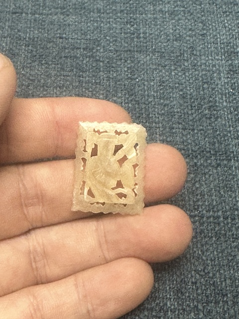 古玩陶瓷清代精品和田玉人物玉片拍賣,當前價格289元