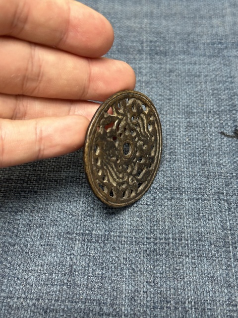 古玩玉器清代精品銅花錢拍賣,當(dāng)前價(jià)格498元
