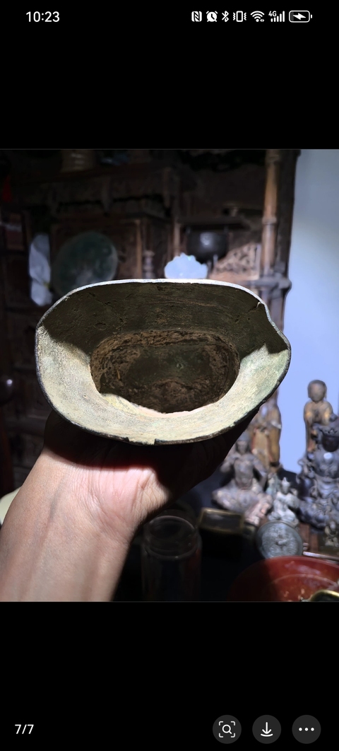 古玩銅器明代釋迦摩尼佛造像拍賣，當前價格21000元