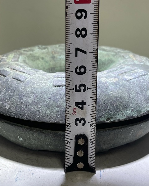 古玩銅器八卦玲拍賣，當前價格3500元