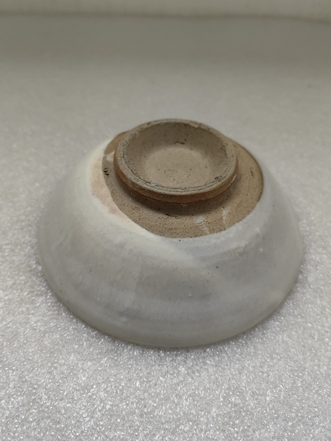 古玩陶瓷磁州窯白地黑花茶碗拍賣,當前價格450元
