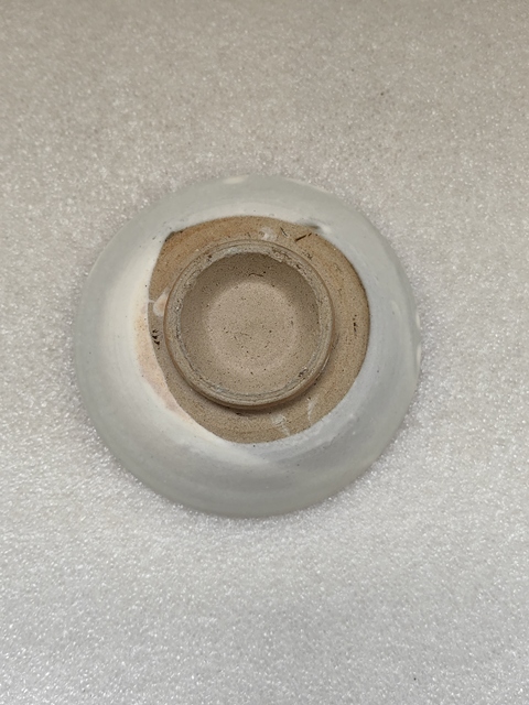 古玩陶瓷磁州窯白地黑花茶碗拍賣,當前價格450元